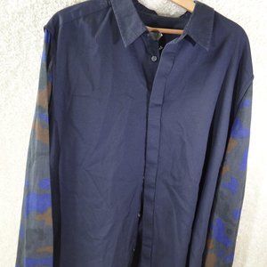 3.1 Phillip Lim - Men's Dress Shirt - 20th Anniv. Collection- Navy-NWT